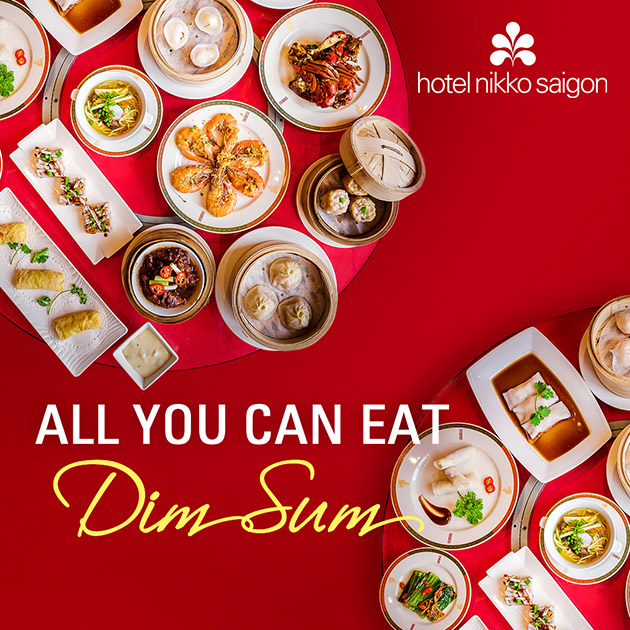 Hotel Nikko Saigon - Buffet Dim Sum Cao Cấp 66 Món Chuẩn Vị Trung Hoa