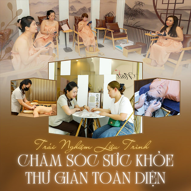 Moonlight Spa - Combo 9In1 Massage Body + Gội Đầu Dưỡng Sinh 120’