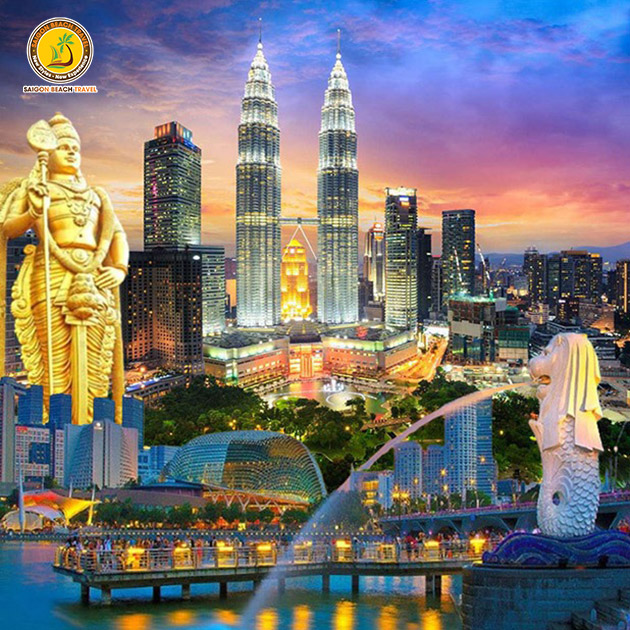 Tour Singapore - Malaysia 5N4Đ - Lưu Trú KS 3, 4*