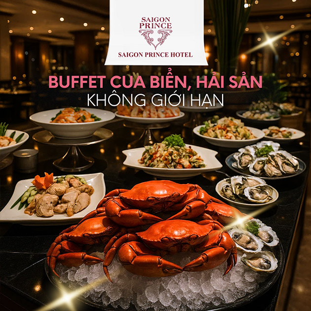 Saigon Prince - Buffet Cua Biển, Hải Sản Không Giới Hạn