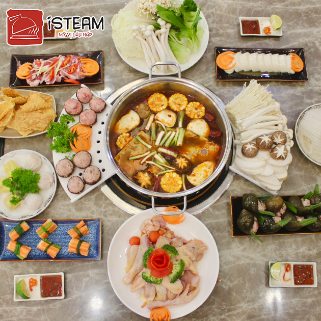 Isteam - Lẩu Gà Ngon Đúng Điệu Cho 4-6 Người
