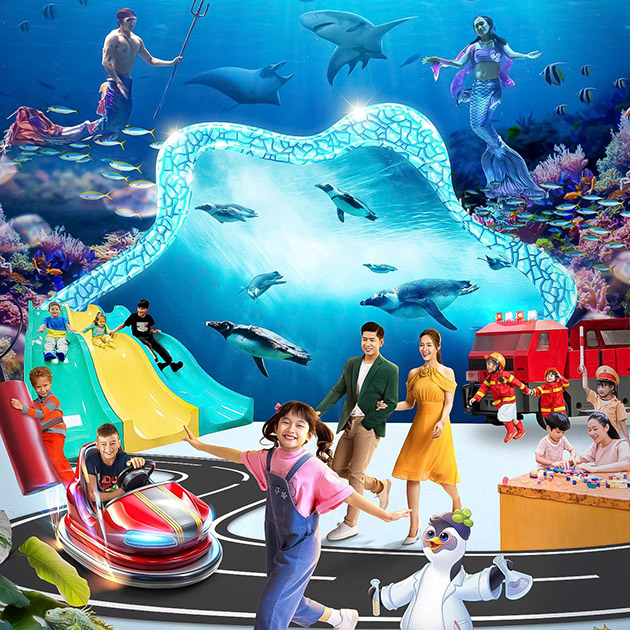 VinKE Và Aquarium Times City - Trải Nghiệm Thủy Cung Và KVC Time City
