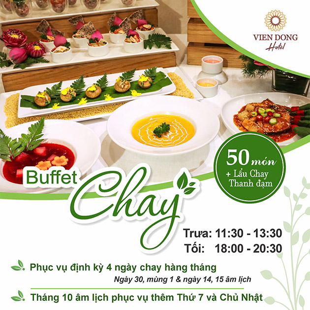 Viễn Đông - Buffet Trưa/ Tối Tinh Hoa Những Món Chay