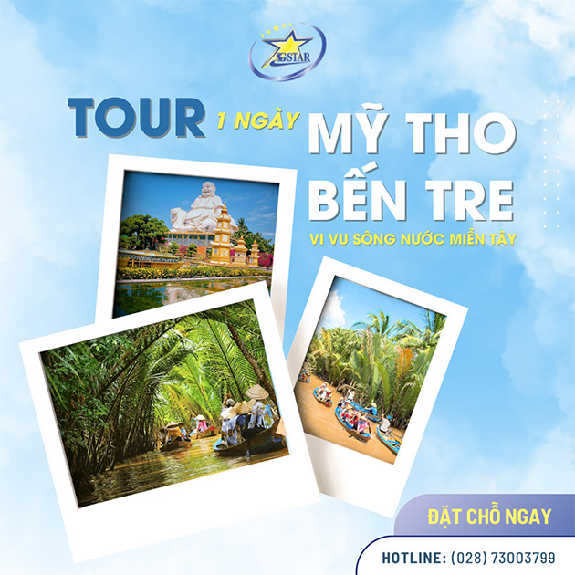 Tour Miền Tây Sông Nước - Mỹ Tho - Bến Tre 1 Ngày