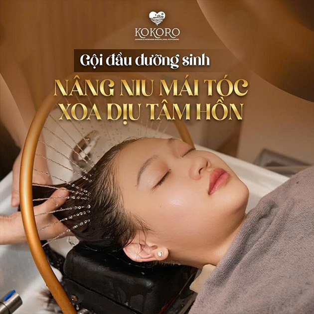 Kokoro Spa - Gội Đầu Dưỡng Sinh 60’, Chạm Đến Sự Thư Giãn