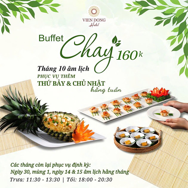Viễn Đông - Buffet Trưa/ Tối Tinh Hoa Những Món Chay
