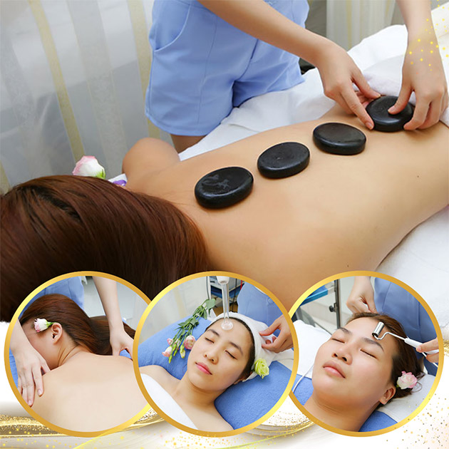 Mộc Spa - 9 Combo Massage Body, Trị Mụn, Tắm Trắng 60’ - Miễn Tip