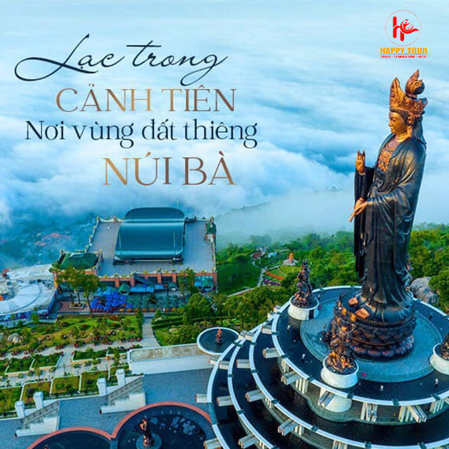 Tour 1 Ngày Tây Ninh - Núi Bà Đen - Tòa Thánh Cao Đài - Chùa Gò Kén