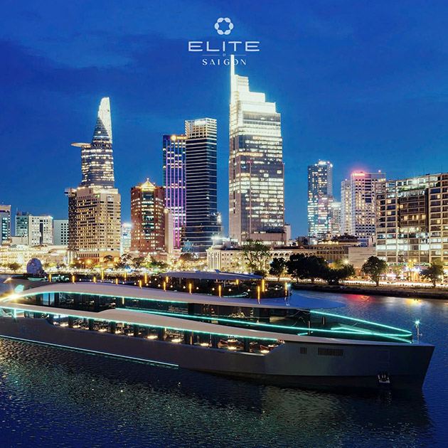 Du Thuyền Elite of Saigon - Premier Dining Cruise 5* - Buffet Tối