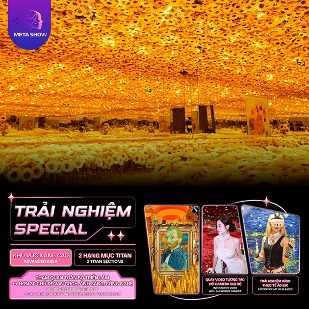 Metashow - Vé Special Toàn Bộ Triển Lãm + 2 Hạng Mục Titan