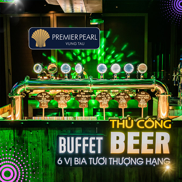 Premier Pearl Vũng Tàu - Buffet Beer Sky Light - Bar Rooftop