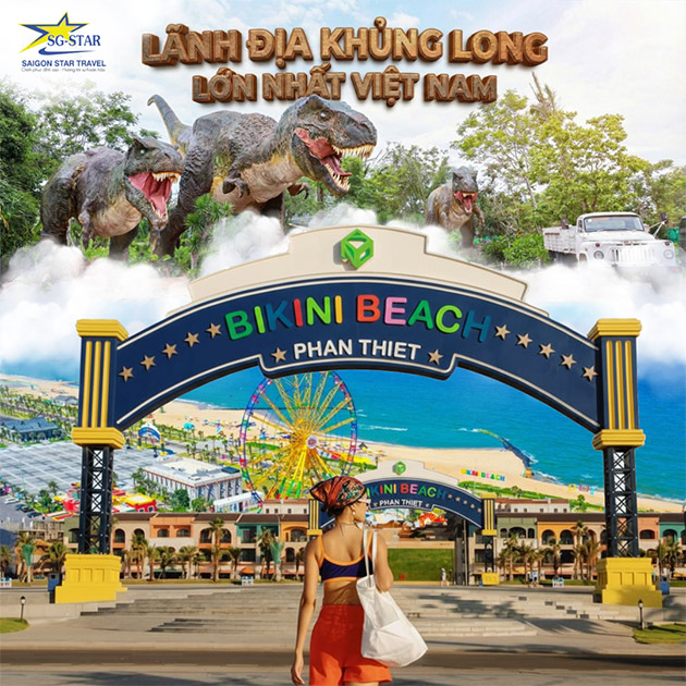 Tour Phan Thiết 1 Ngày Bikini Beach - Circus Land - Safari Cafe