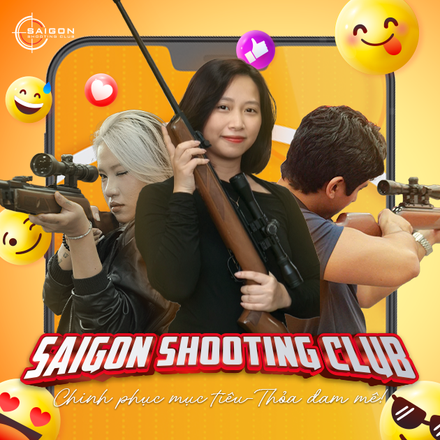 Saigon Shooting Club - Bắn Súng Thể Thao - Chinh Phục Mục Tiêu