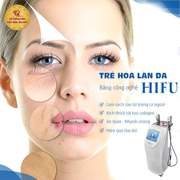 Viện Việt Hàn - Nâng Cơ HIFU/ Meso Căng Bóng Da/ 15 Lần Triệt Lông