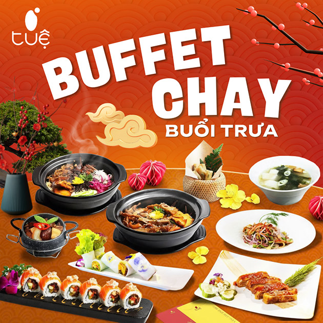 Ẩm Thực Chay Tuệ Biên Hòa - Buffet Chay Buổi Trưa Cao Cấp