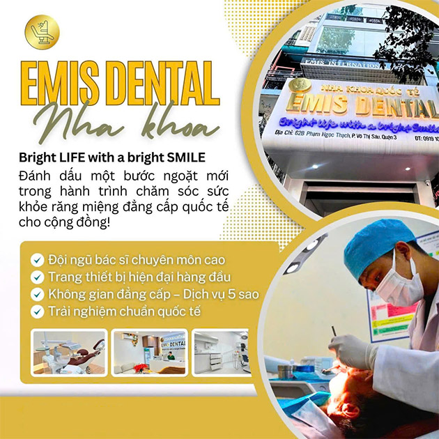 Nha Khoa QT Emis - Cạo Vôi/ Điều Trị Nha Chu/ Nhổ/ Trám Răng