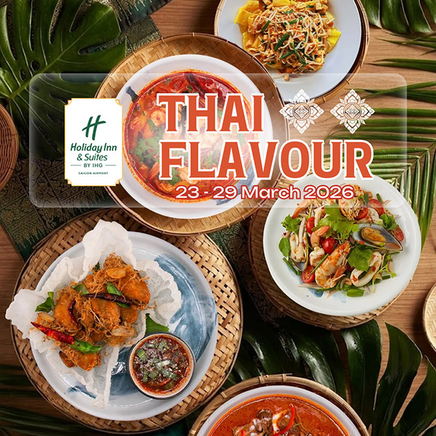 Holiday Inn & Suites - Tuần Lễ Buffet Hải Sản Món Thái (23-29/3)