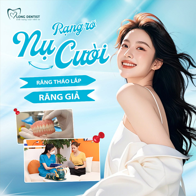 Nha Khoa Kim Long - Răng Tháo Lắp/ Răng Giả (Miễn Phí Nền Hàm)