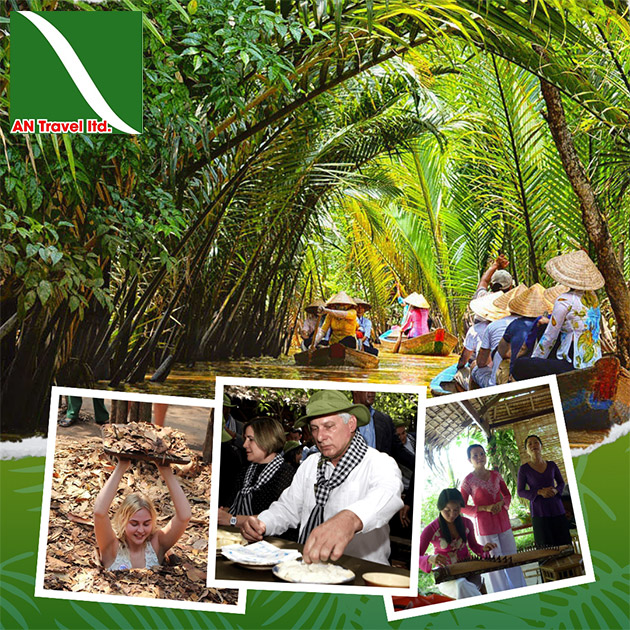 Tour Địa Đạo Củ Chi - Miền Tây -  Mỹ Tho 1 Ngày