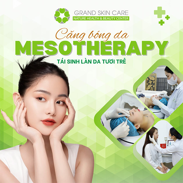 Grand Skin Care - Meso Không Kim Căng Bóng Da - Hiệu Quả 80%