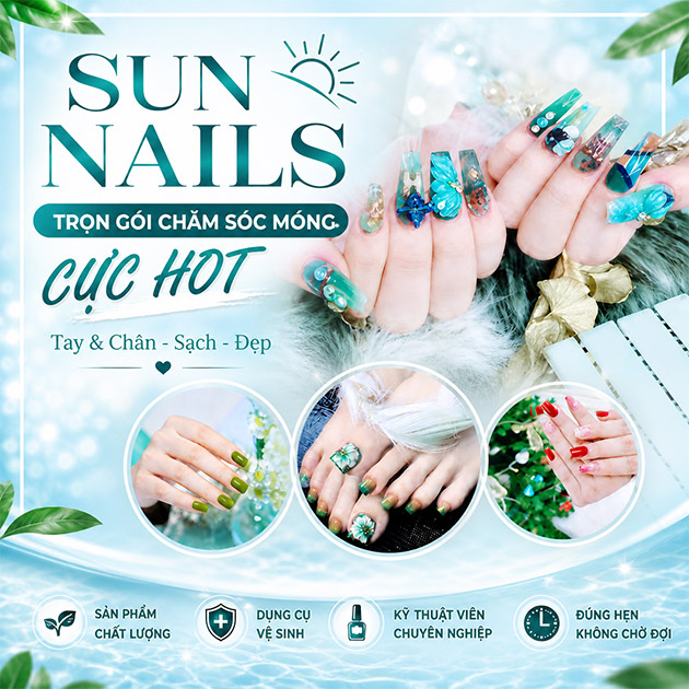 Sun Nails - Trọn Gói Chăm Sóc Móng Tay/ Đôi Bàn Chân
