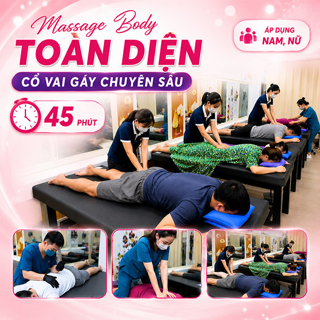 Xuân Lan Spa - Massage Body Toàn Diện, Cổ Vai Gáy Chuyên Sâu