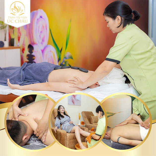 VTM Úc Châu - Massage Body + Ấn Huyệt + Foot + Đầu, Cổ, Vai, Gáy