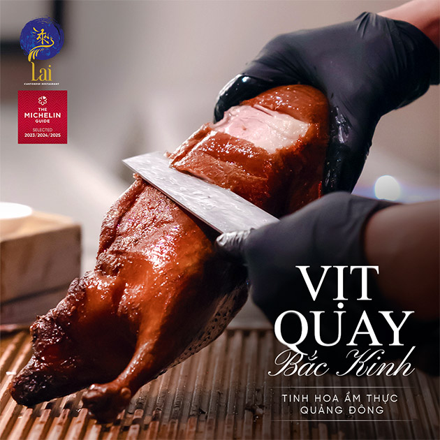 Lai Restaurant Tầng 28 Sedona Suites - Vịt Quay Bắc Kinh 4-6 Người