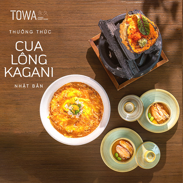 Towa Japanese Cuisine Tầng 28 Sedona Suites - Cua Lông Kegani Cho 2 Người