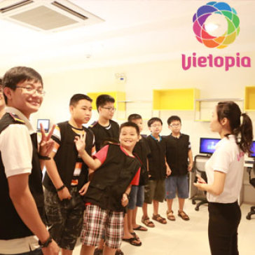 Khu Vui Chơi Hướng Nghiệp Lớn Nhất Châu Á Vietopia
