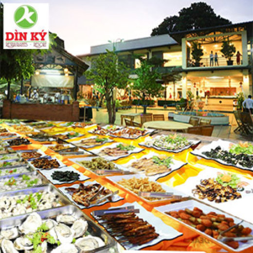 KHÔNG GIAN SANG TRỌNG CỦA NHÀ HÀNG DÌN KÝ CỘNG HÒA THU HÚT THỰC KHÁCH