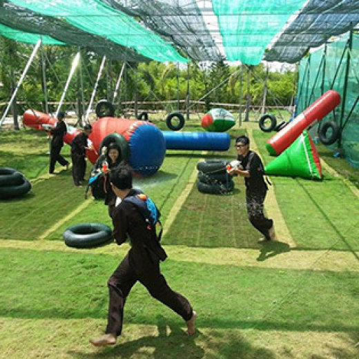 Bắn Súng Nước Tập Thể + Bắt Cá Tay Không Tại Khu Du Lịch The BCR