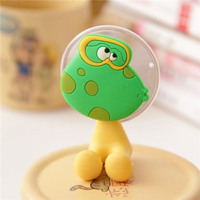 dụng cụ treo bàn chải đánh răng hình thú 2