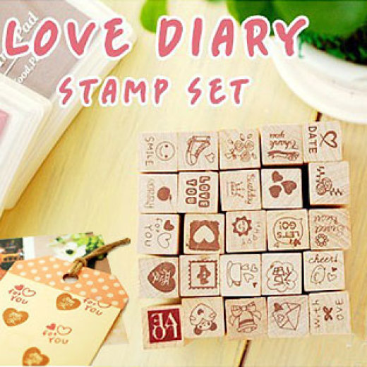 Bộ 25 Con Dấu Nhắc Lịch Dễ Thương Bộ 25 Con Dấu Nhắc Lịch Dễ Thương