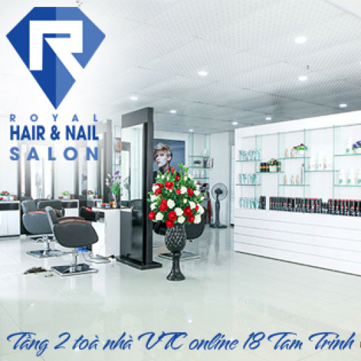 Royal Hair & Nail Salon - Trọn Gói Làm Tóc Tặng 1 Lần Hấp Dưỡng - Tầng 2,  tòa nhà VTC, 18 Tam Trinh Hà Nội