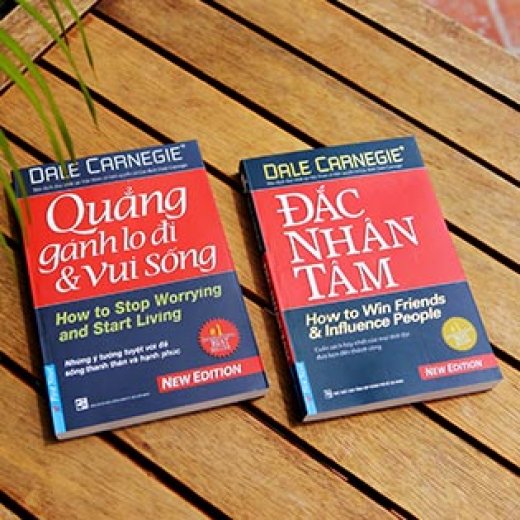 Combo Sách Đắc Nhân Tâm + Quẳng Gánh Lo Đi Và Vui Sống