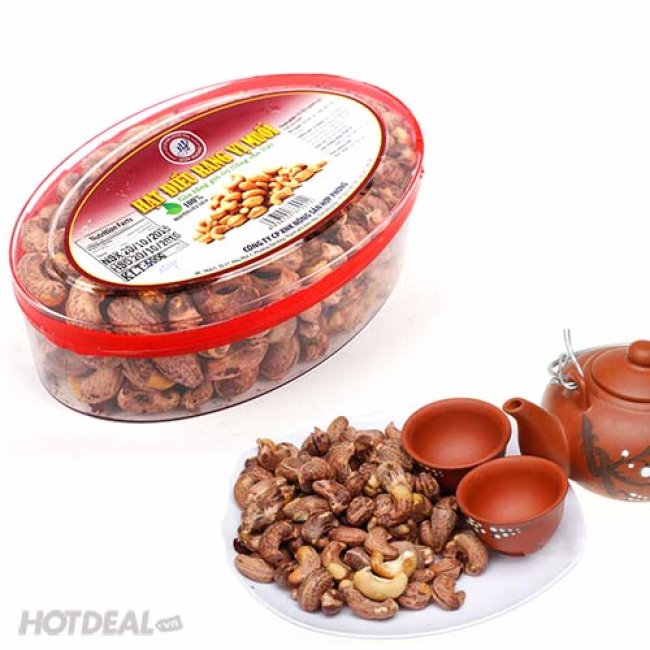 Hạt Điều Rang Muối 400g - Thương Hiệu Chất Lượng Từ Việt Nam