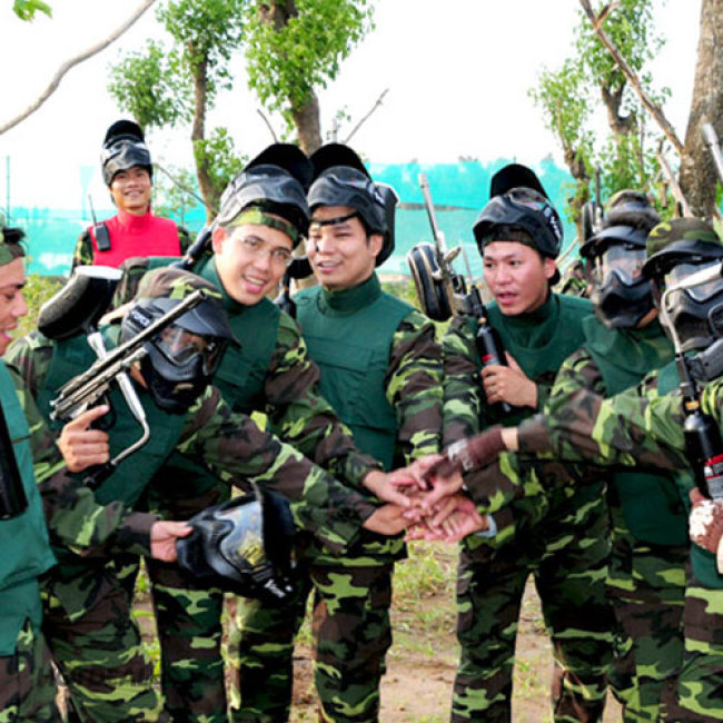 Bắn Súng Sơn + Hồ Bơi KDL The BCR