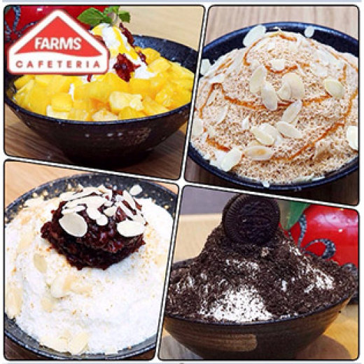 Bingsu Chính Hiệu Đến Từ Hàn Quốc Tại Farms Cafeteria