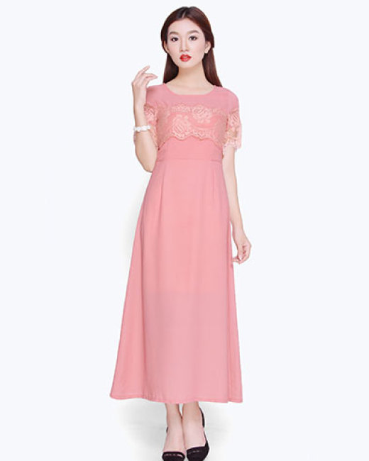 Đầm dạ hội màu hồngnữ tính với đầm dạ hội màu hồng
