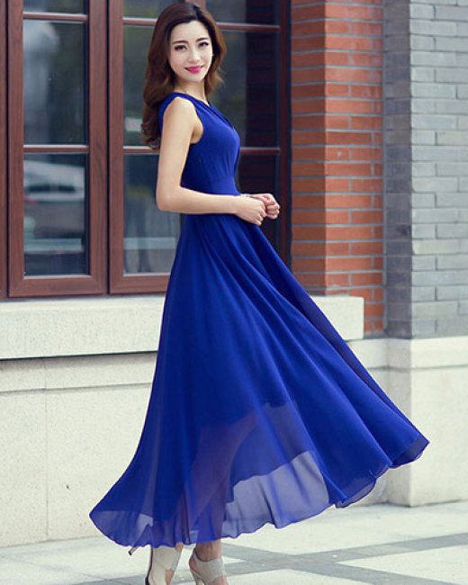 Chi tiết với hơn 80 váy liền màu xanh cô ban siêu hot  cdgdbentreeduvn