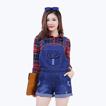 Quần Yếm Dạo Phố Hè